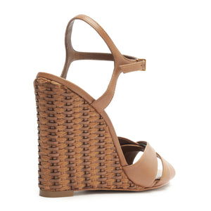 Keefa Atanado Leather Sandal in Brown