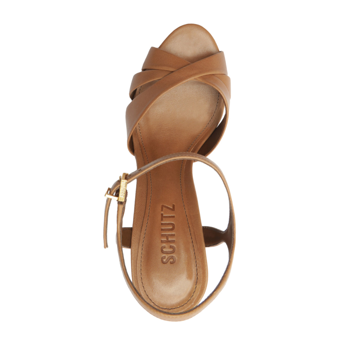 Keefa Atanado Leather Sandal in Brown