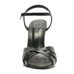 Keefa Atanado Leather Sandal in Black