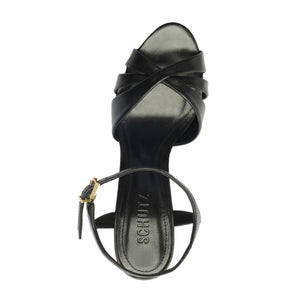 Keefa Atanado Leather Sandal in Black