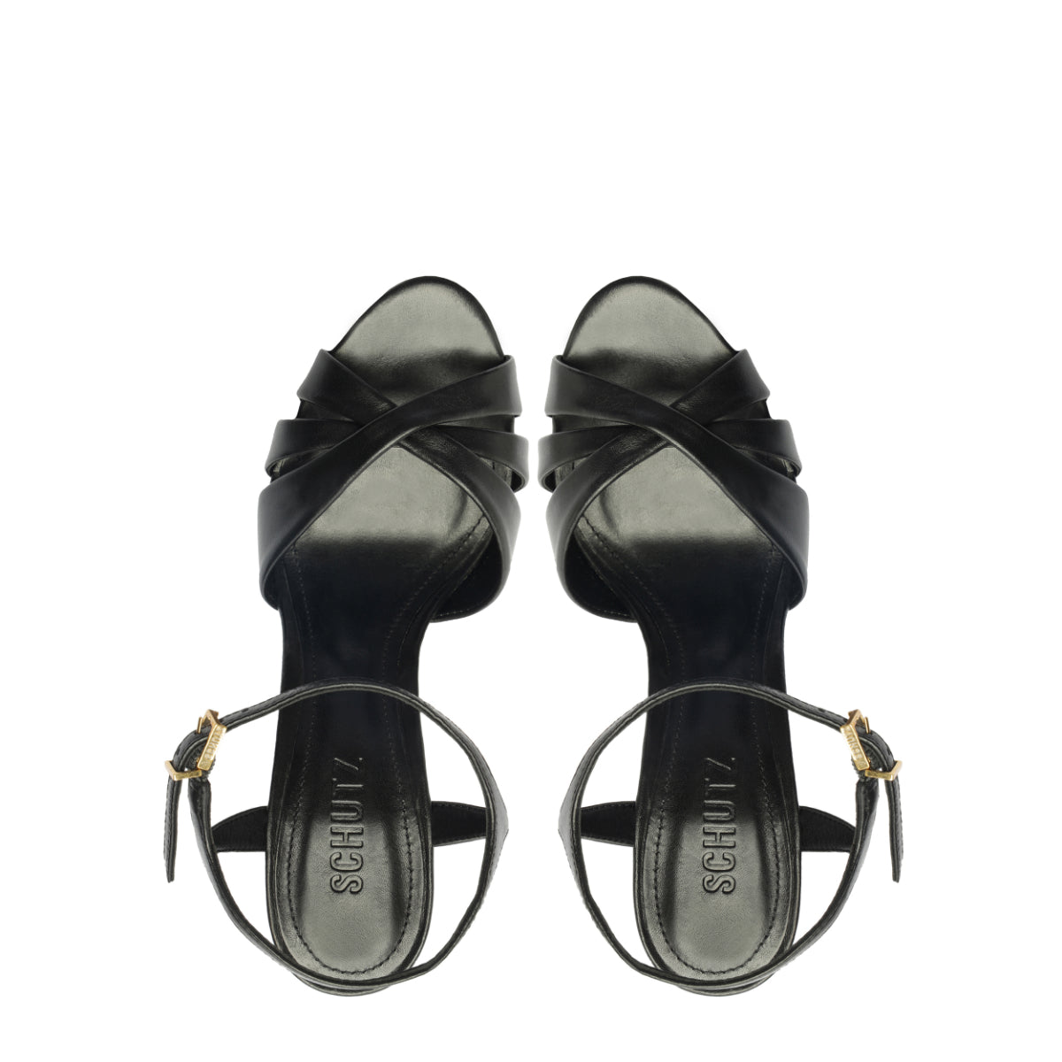 Keefa Atanado Leather Sandal in Black