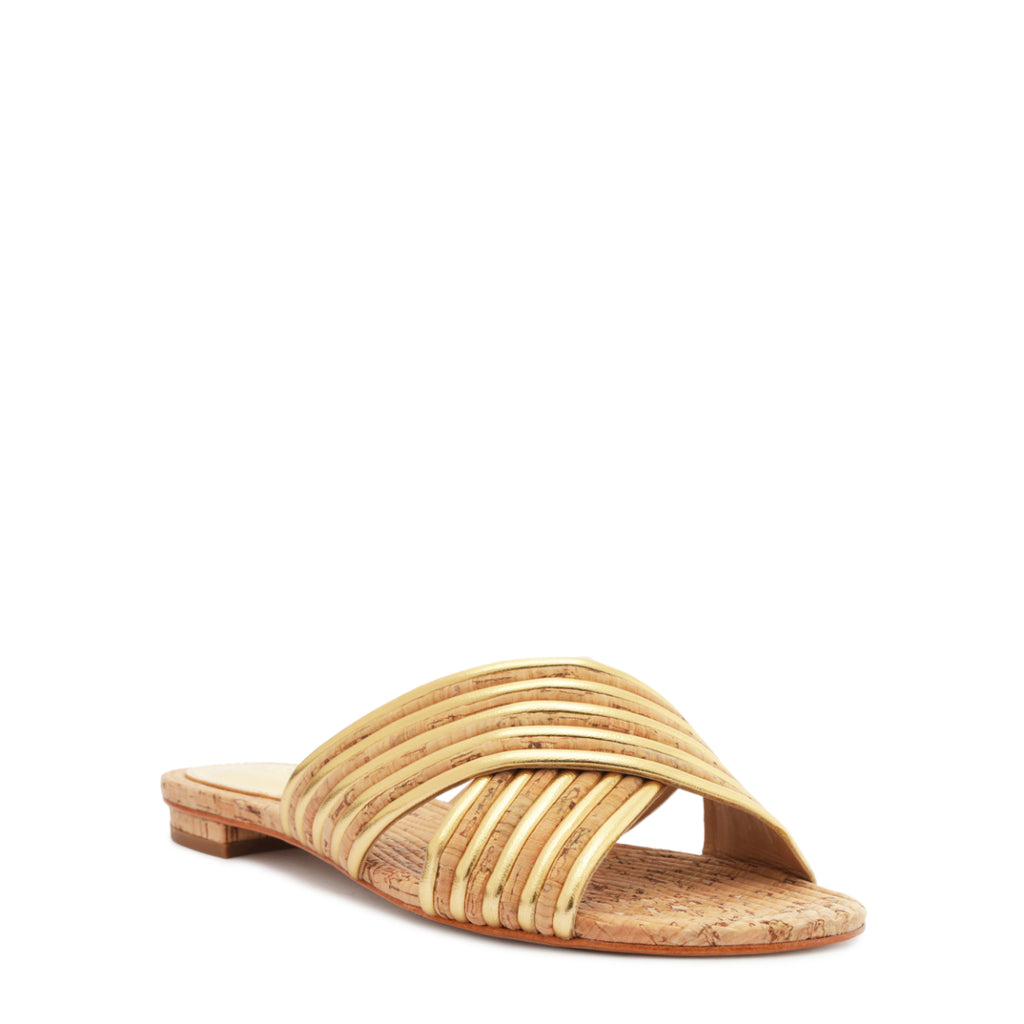 Latifah Cork Sandal | Over The Moon