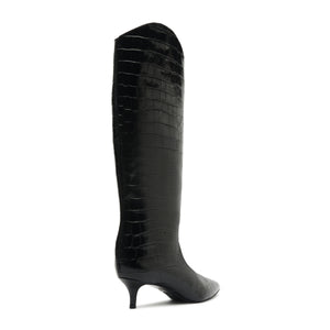 Maryana Lo Wide Boot in Black