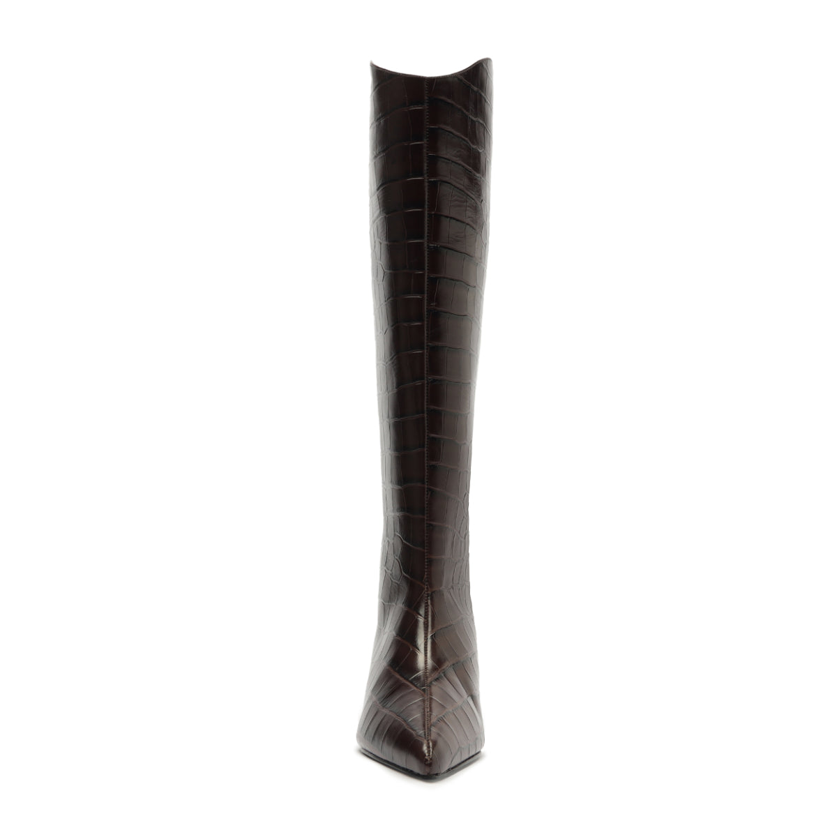 Maryana Lo Wide Boot in Dark Chocolate
