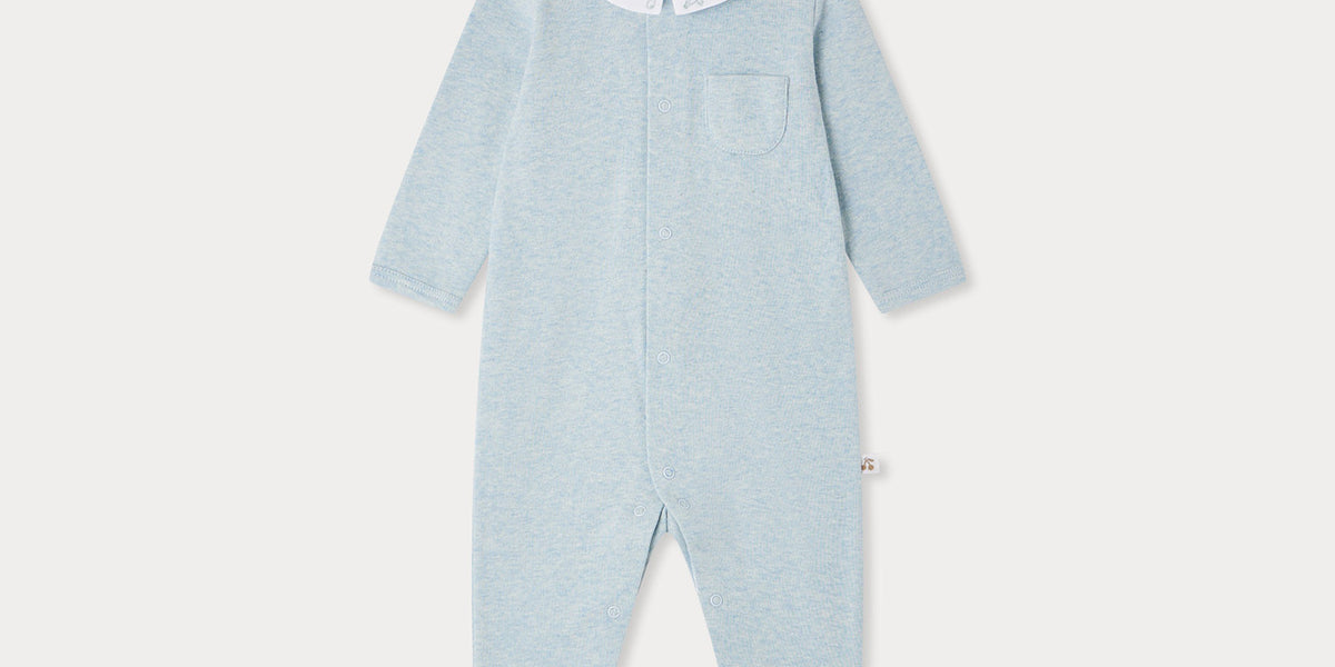 Anton pajamas northern blue - in 1 month size