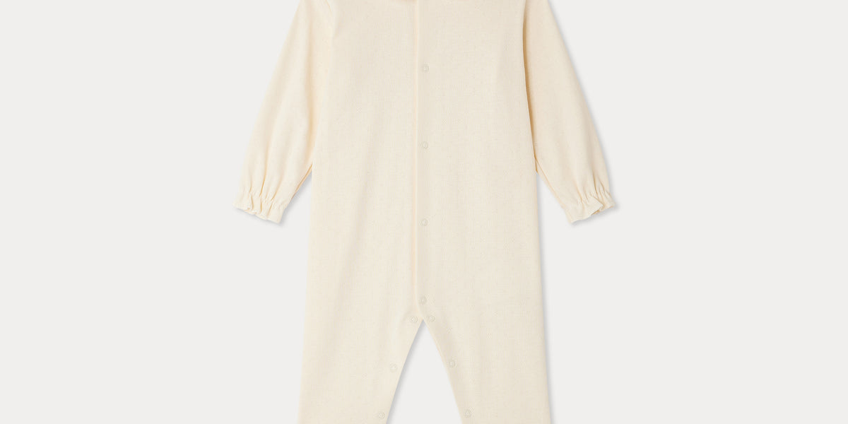 Cayla pajamas with star-embroidered collar 3M