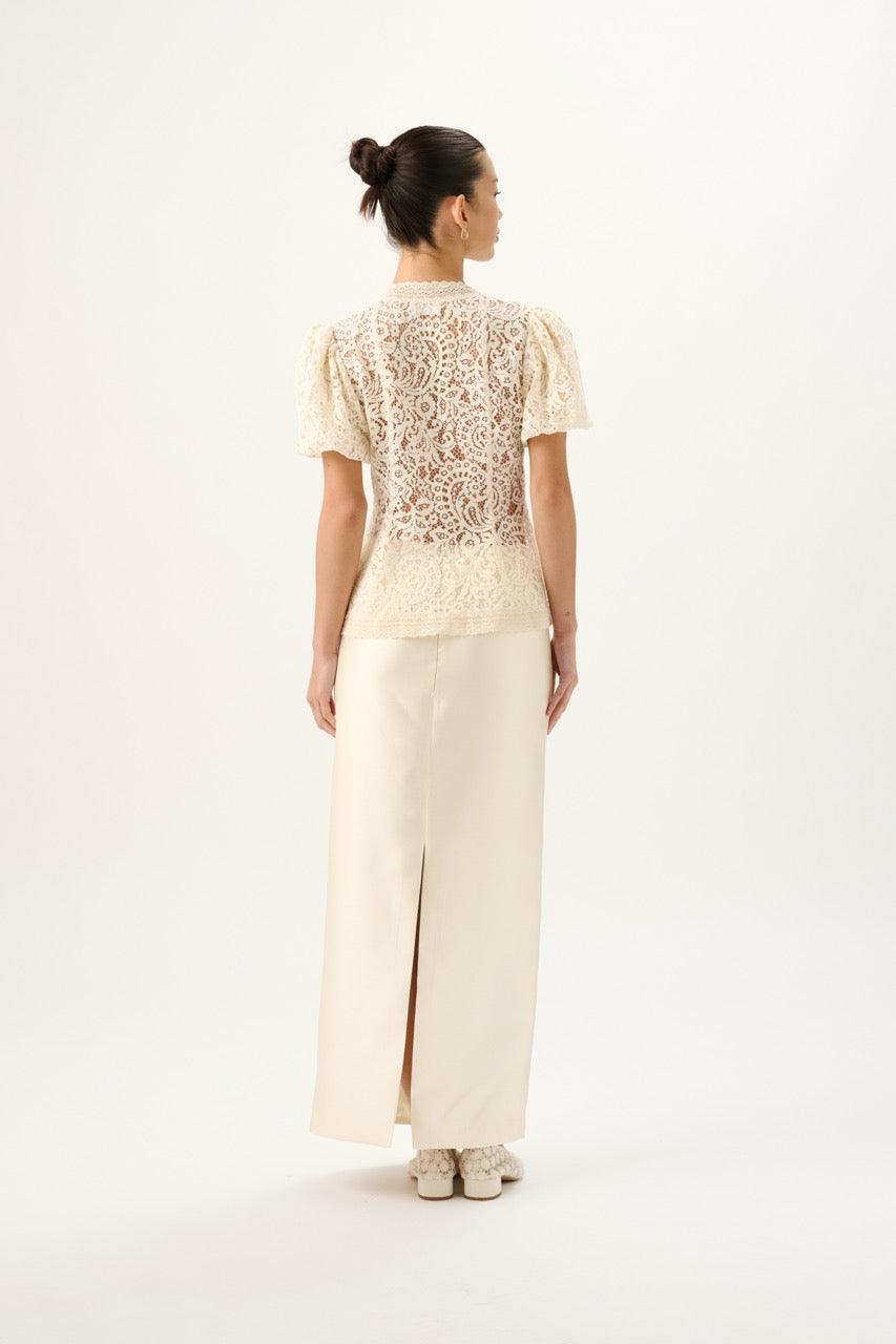 Caroline Skirt in Ivory