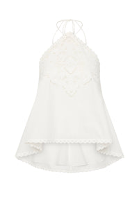 Marianne Halter Top in White
