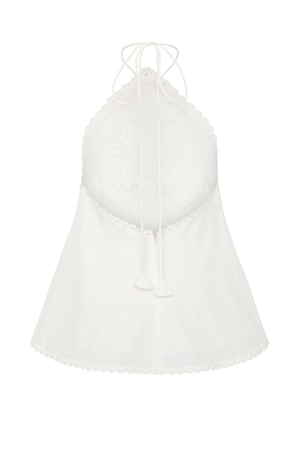 Marianne Halter Top in White