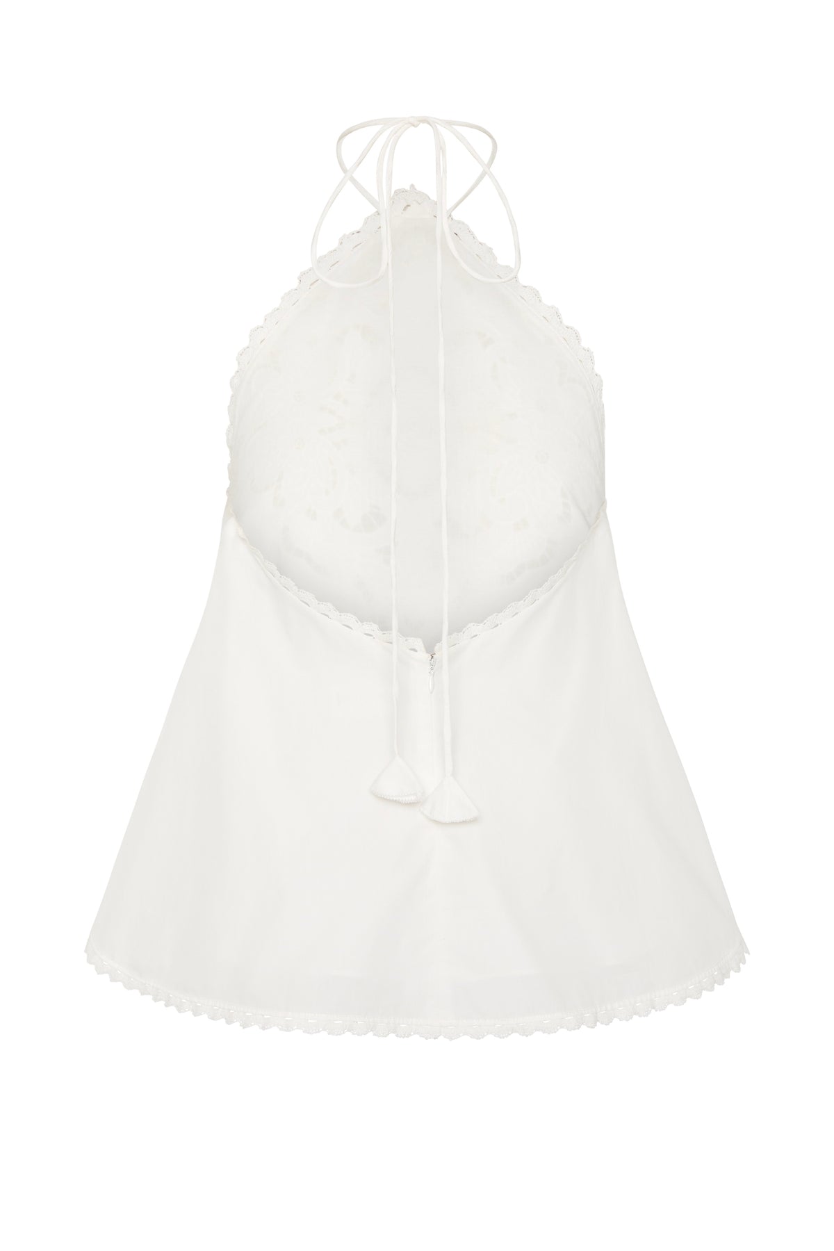 Marianne Halter Top in White
