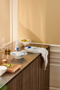 Blue Mega Ovenware Round 7.28"