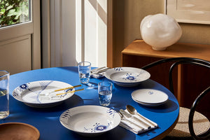 Blue Mega Round Dish 13"