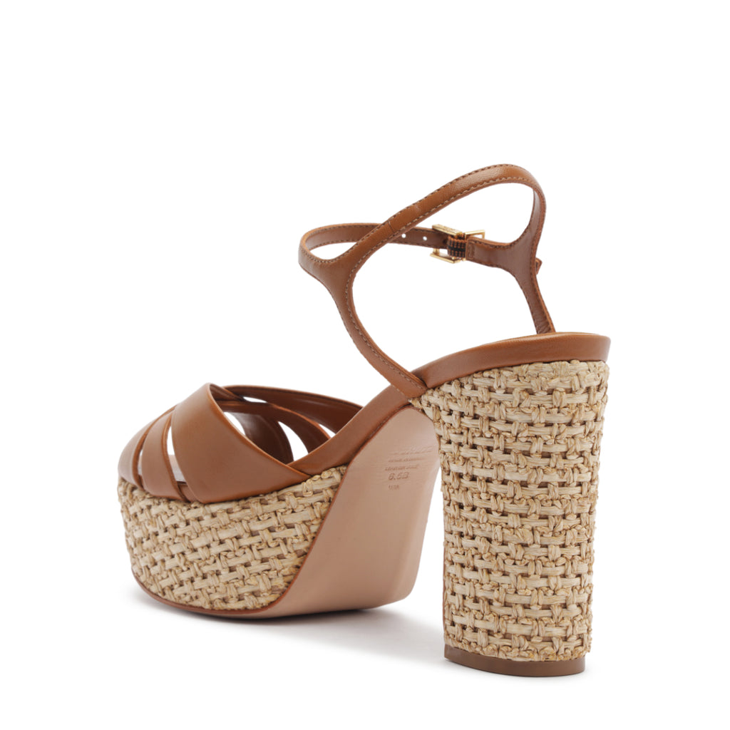 Keefa Raffia in Burnt Honey