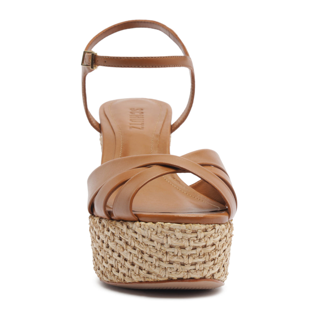 Keefa Raffia in Burnt Honey