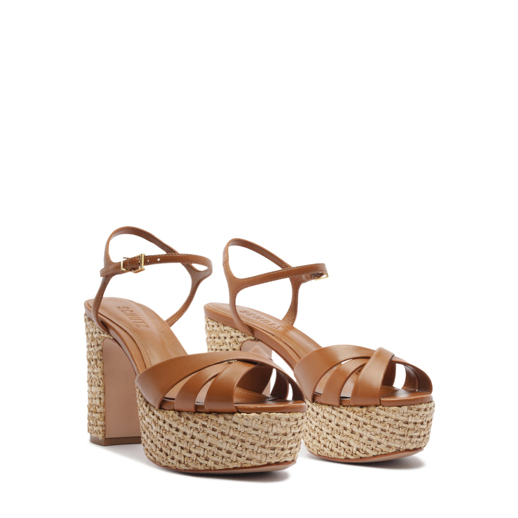 Keefa Raffia in Burnt Honey