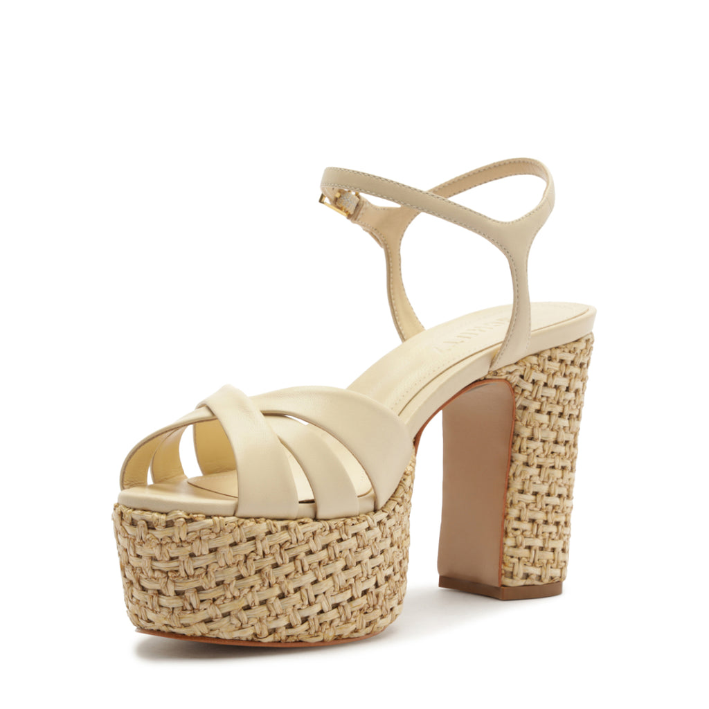 Keefa Raffia in Egg Shell