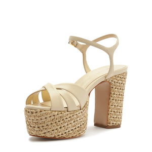 Keefa Raffia in Egg Shell