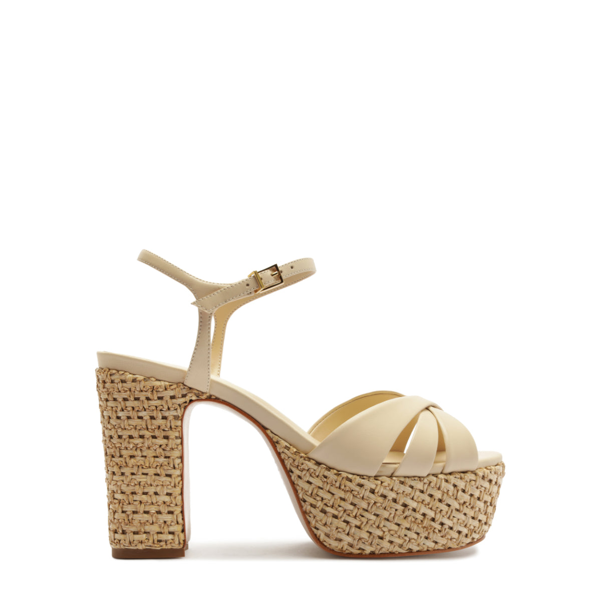Keefa Raffia in Egg Shell