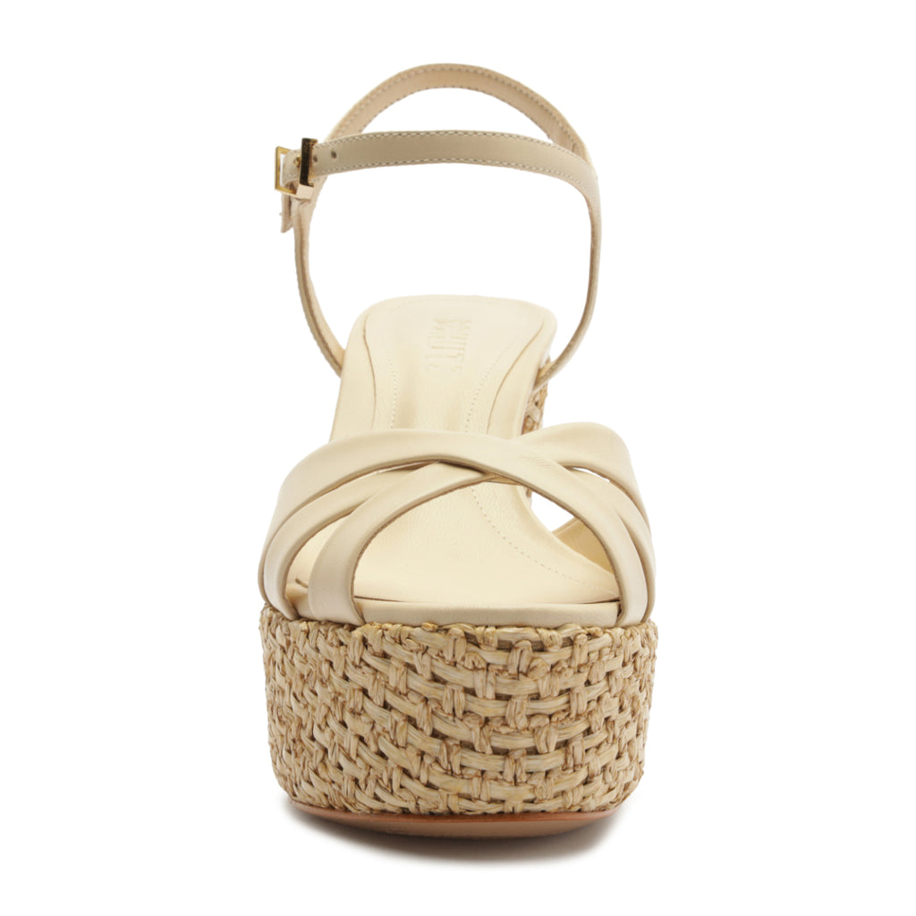 Keefa Raffia in Egg Shell