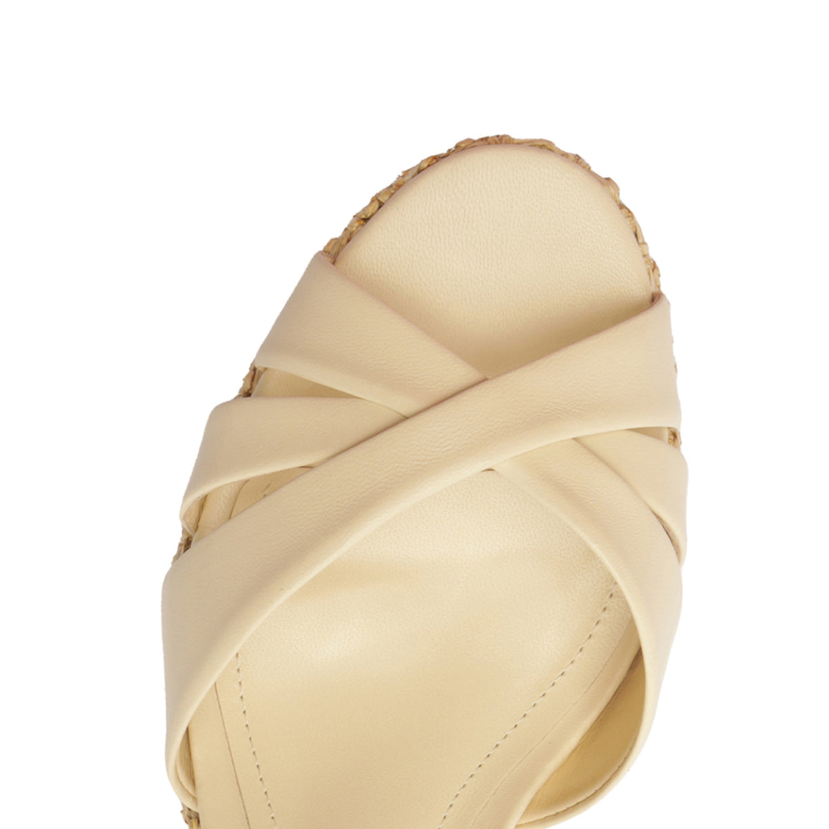 Keefa Raffia in Egg Shell