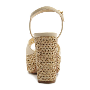 Keefa Raffia in Egg Shell