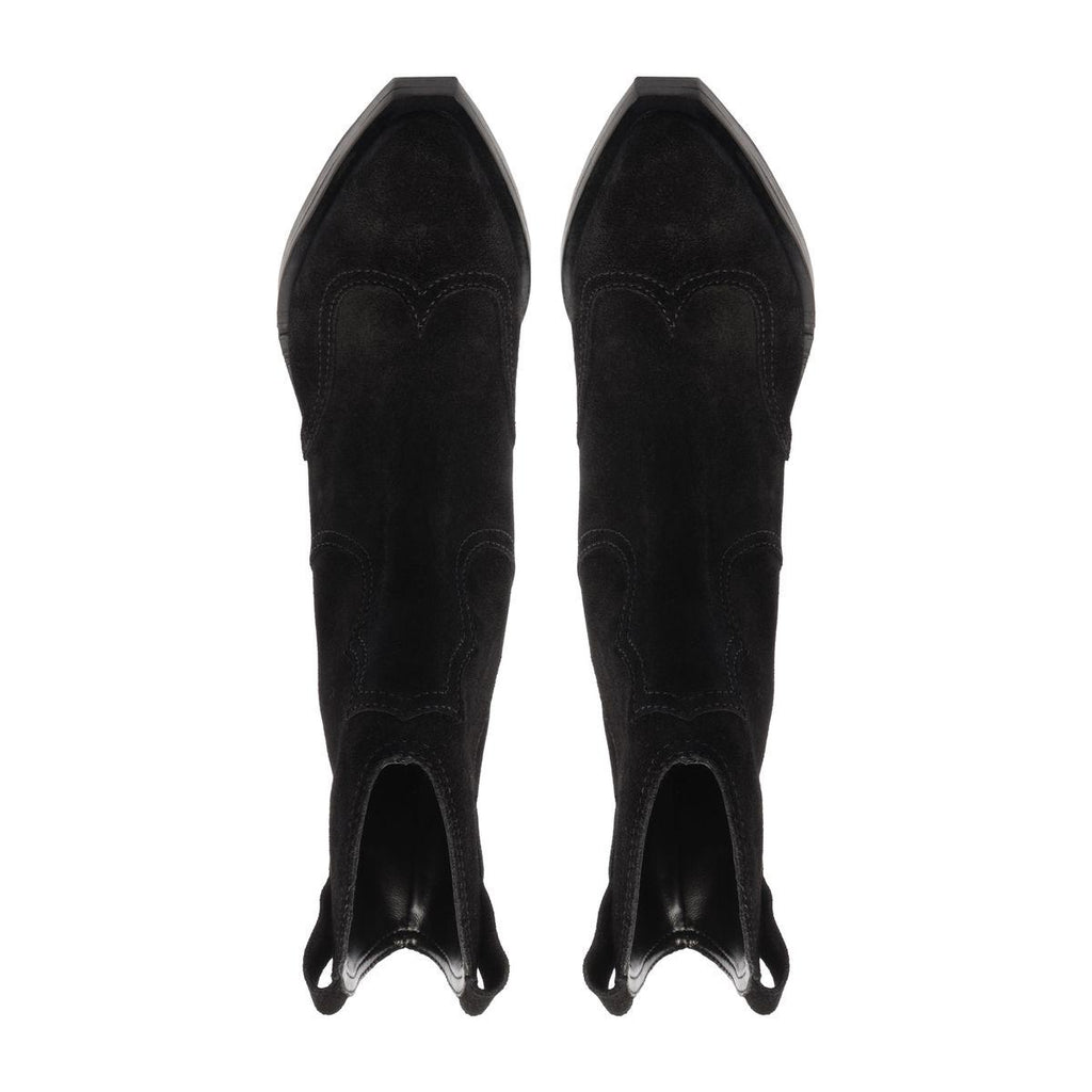 Nash Suede Bootie in Black