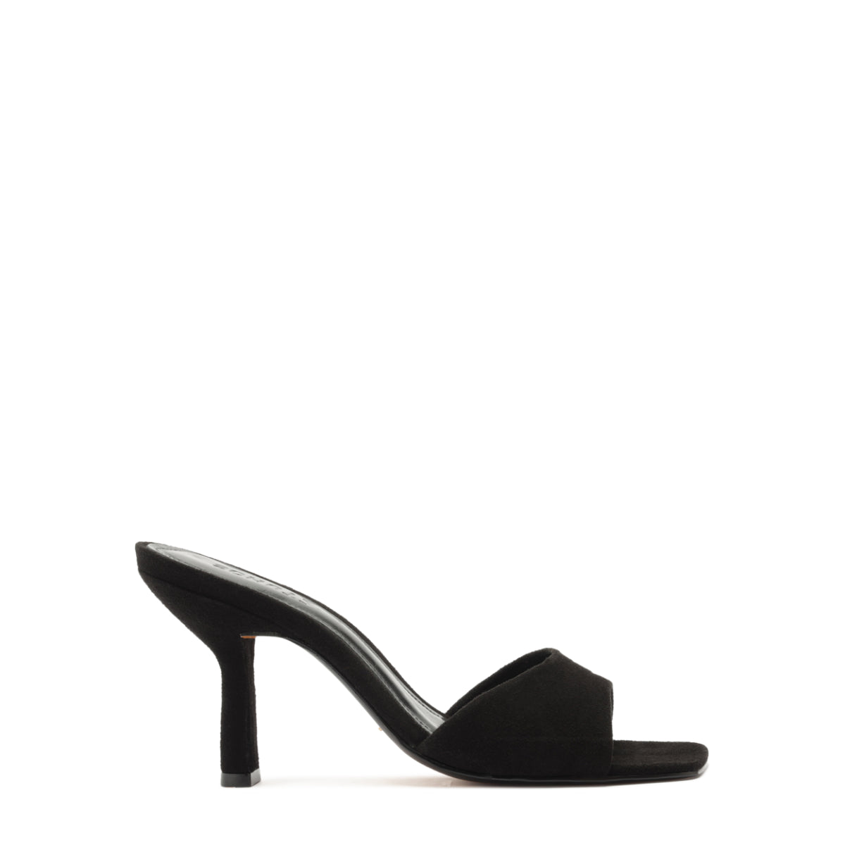 Posseni Suede Sandal in Black