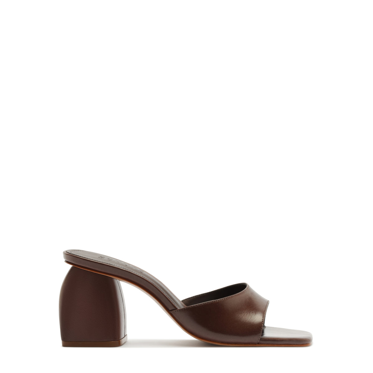 Leena Leather Sandal in Root Brown