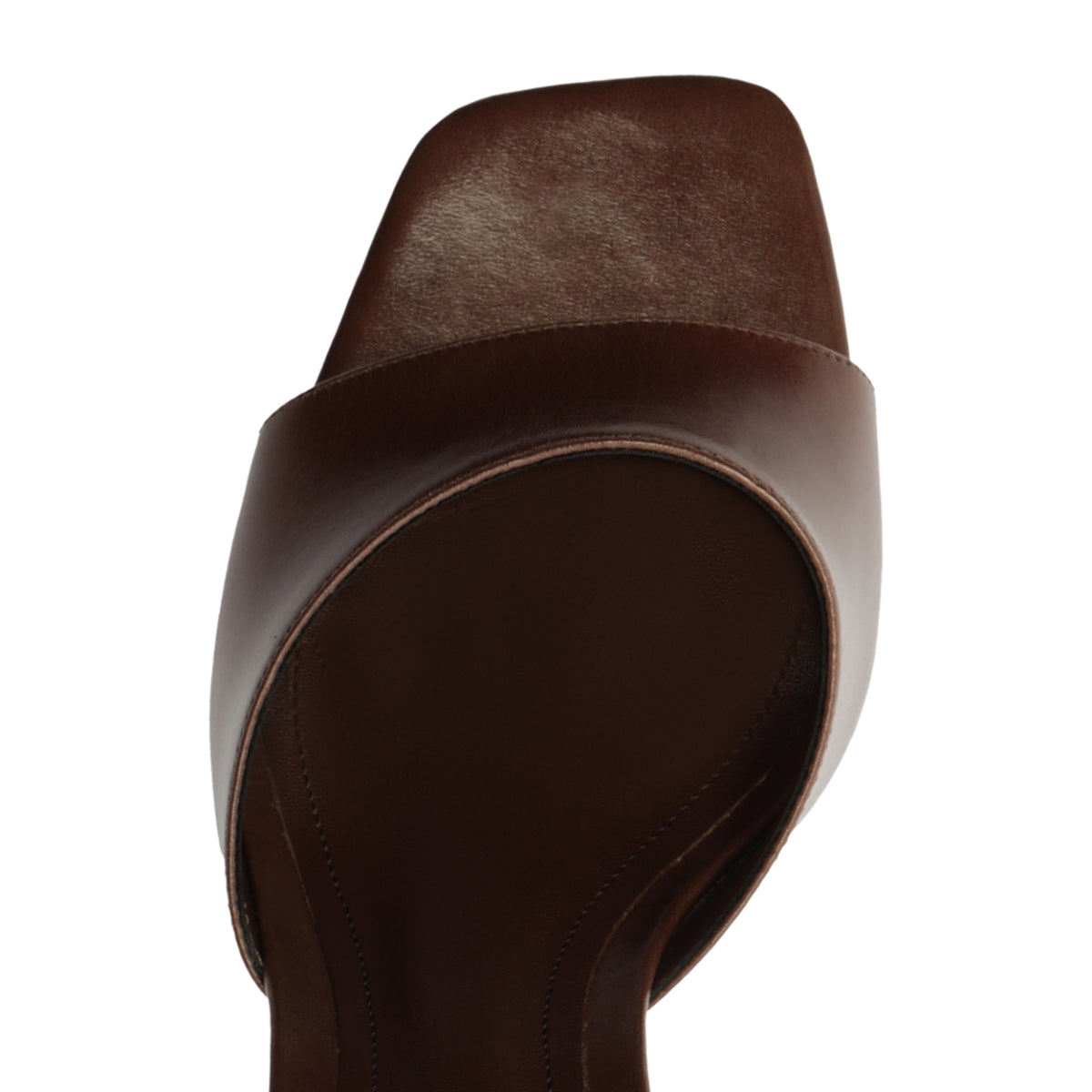 Leena Leather Sandal in Root Brown