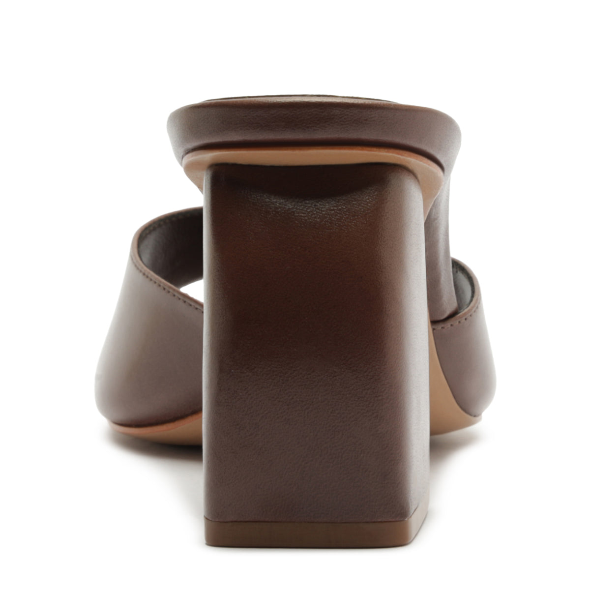 Leena Leather Sandal in Root Brown