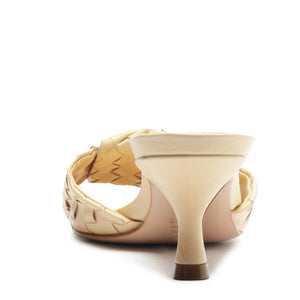 Kareena Knot Mule Sandal in Pearl