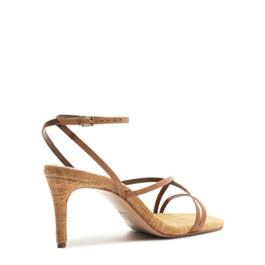 Bari Mid Atanado Leather Sandal in Brown