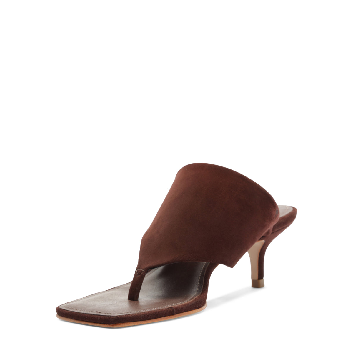 Sage Mid Stiletto in Root Brown