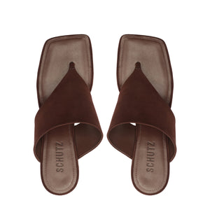 Sage Mid Stiletto in Root Brown
