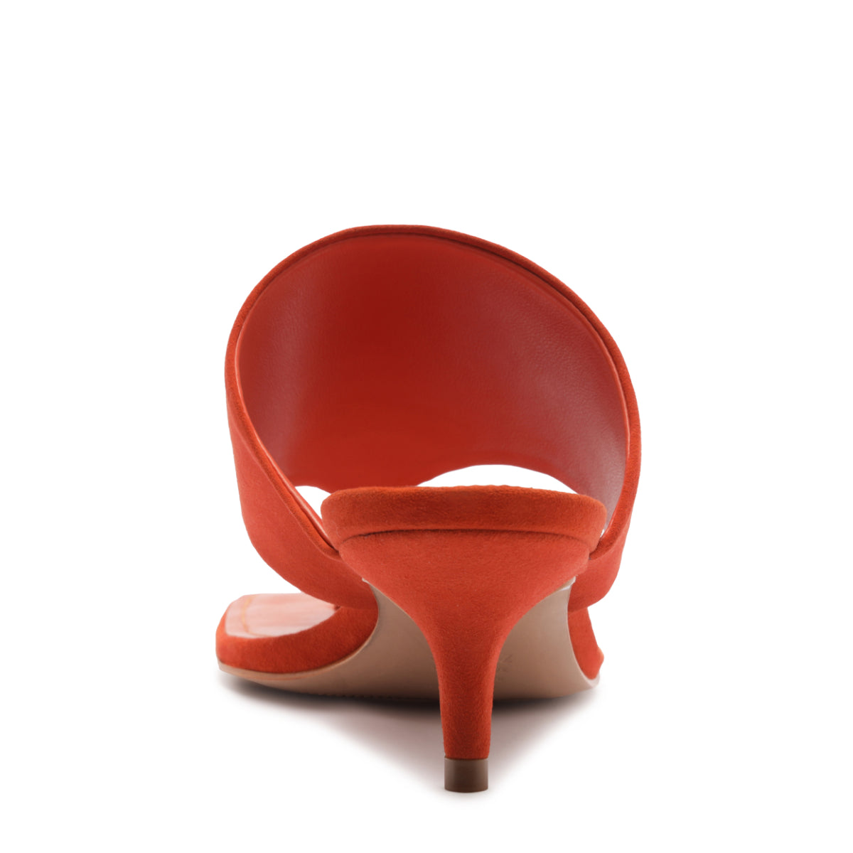 Sage Mid Stiletto in Orange Clay