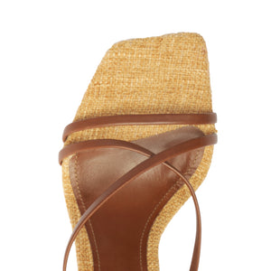 Bari Atanado Leather Sandal in Brown