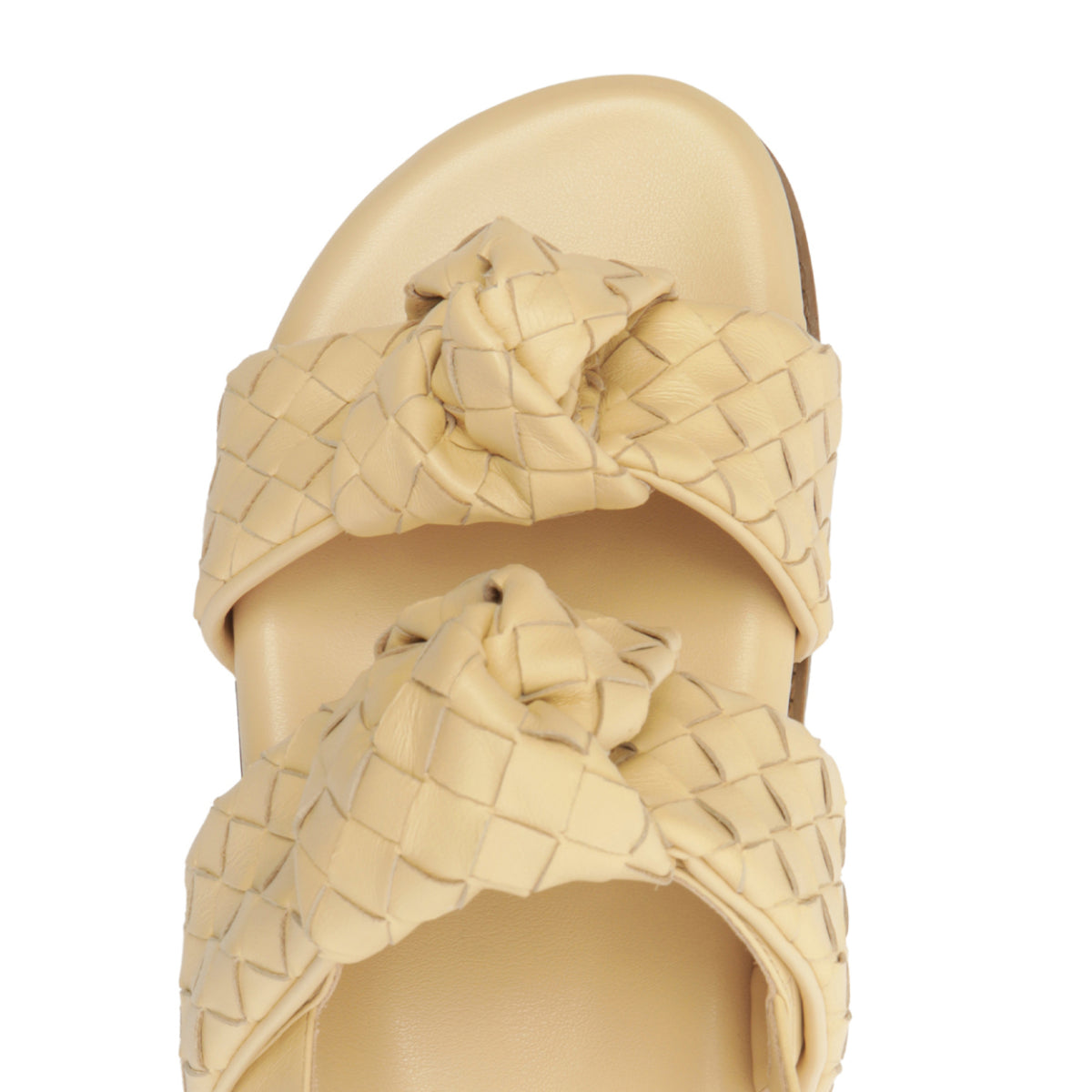 Kareena Knot Sporty Sandal in Pearl