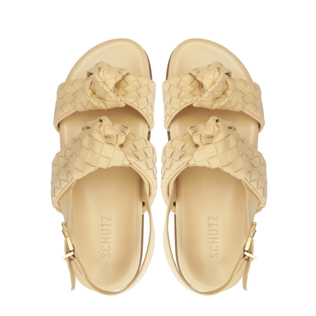 Kareena Knot Sporty Sandal in Pearl