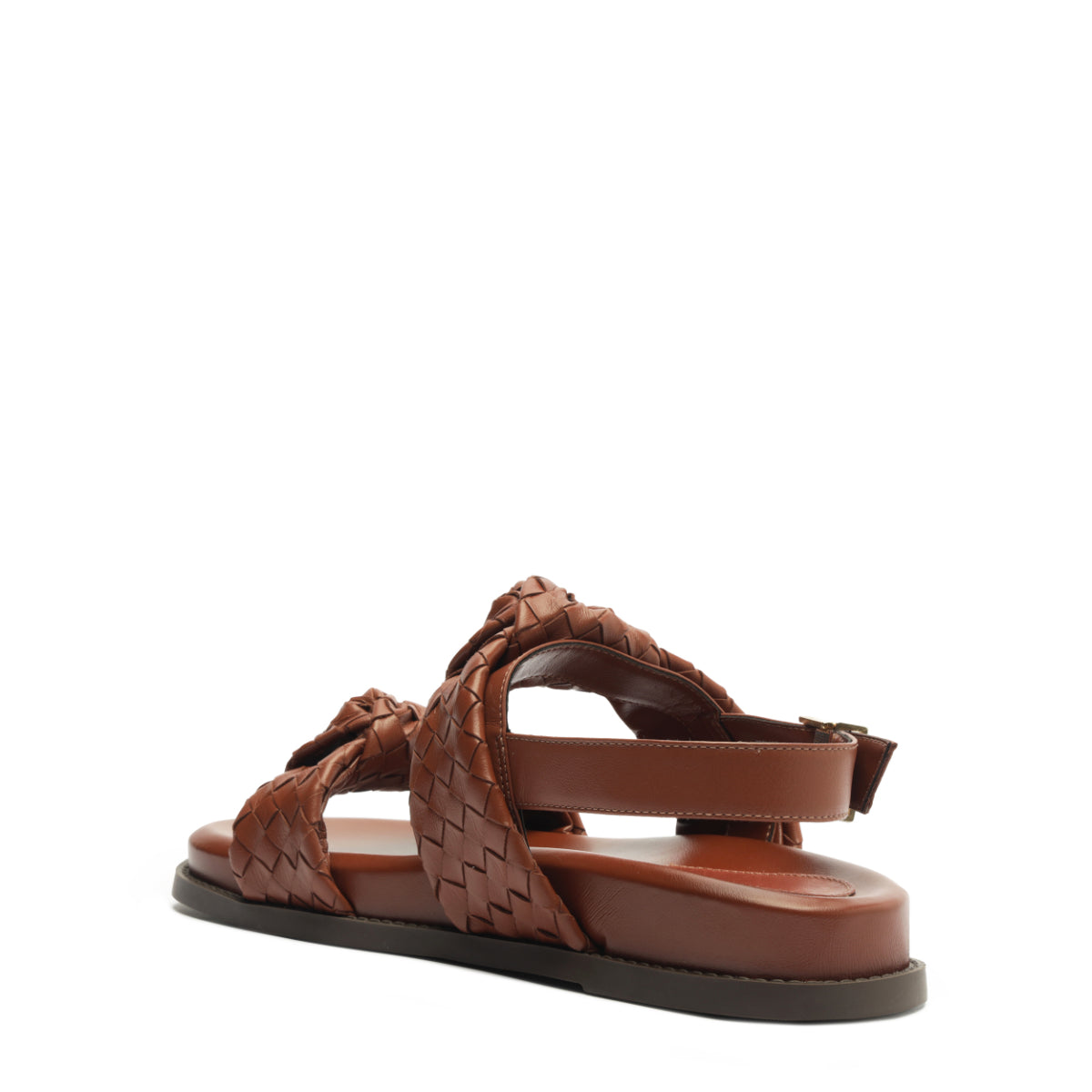 Kareena Knot Sporty Sandal in Brown