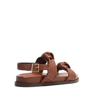 Kareena Knot Sporty Sandal in Brown