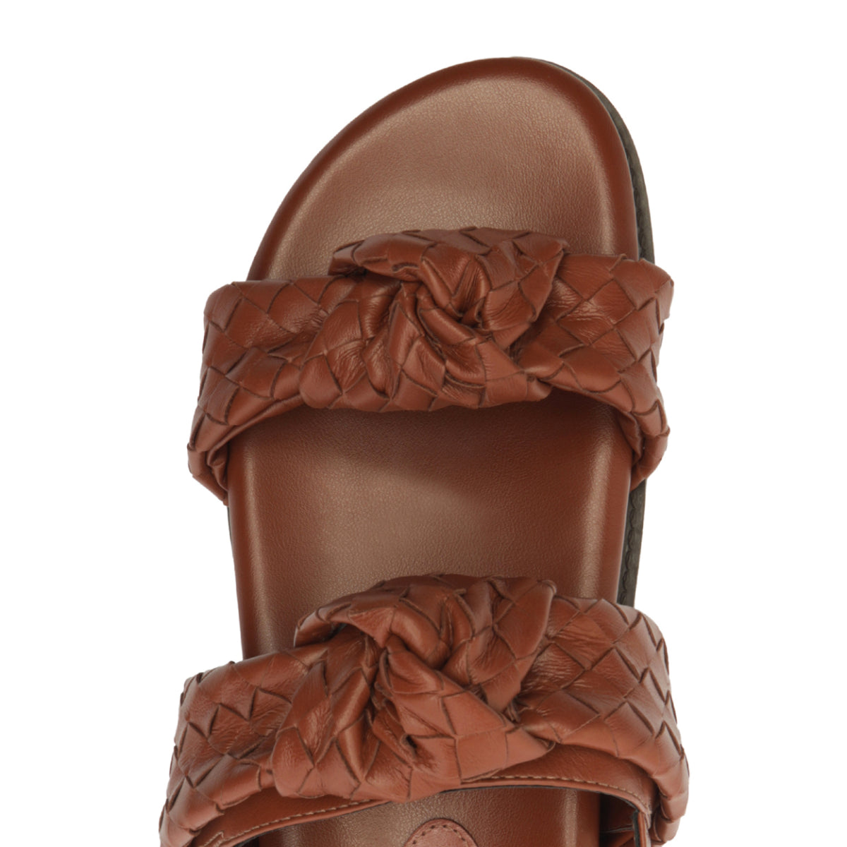 Kareena Knot Sporty Sandal in Brown