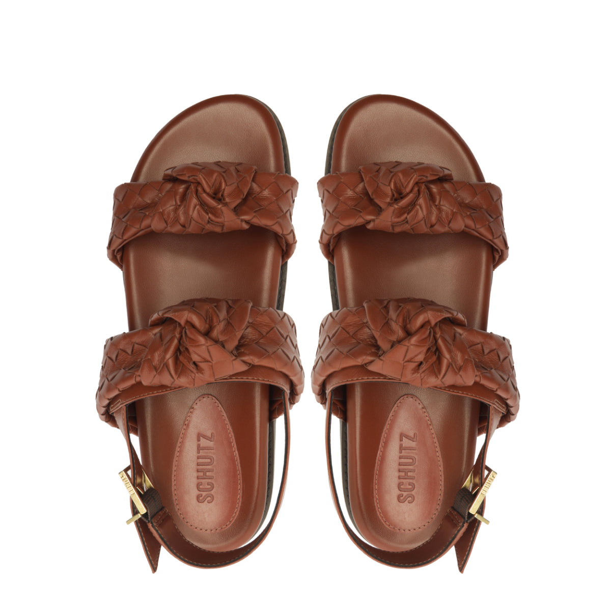 Kareena Knot Sporty Sandal in Brown