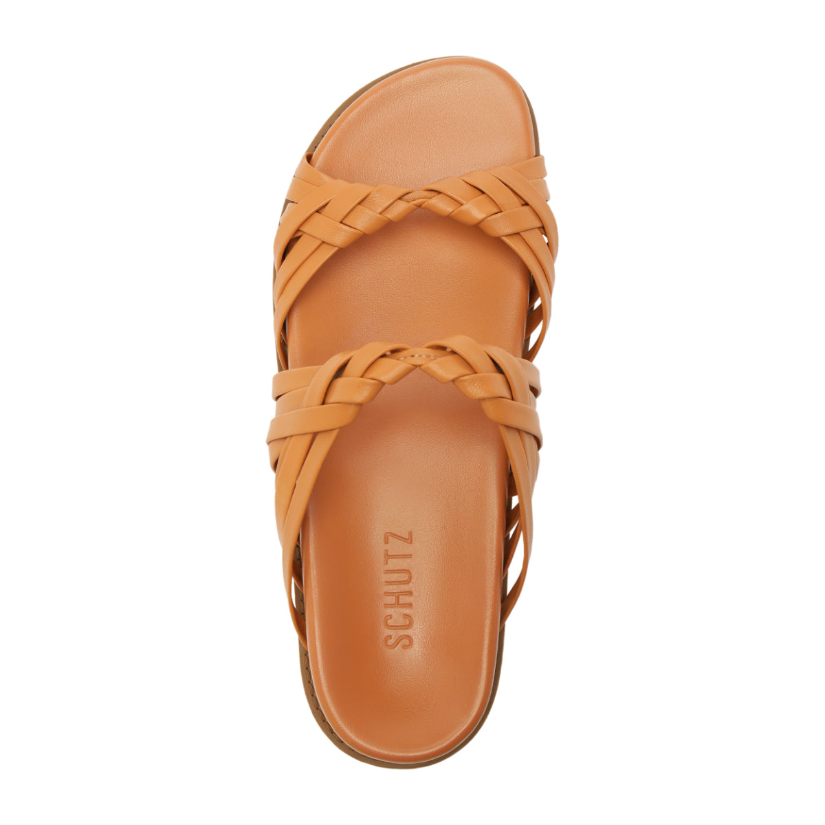 Tara Sporty Leather Sandal in Earth Clay