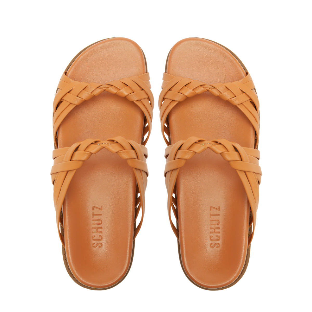 Tara Sporty Leather Sandal in Earth Clay