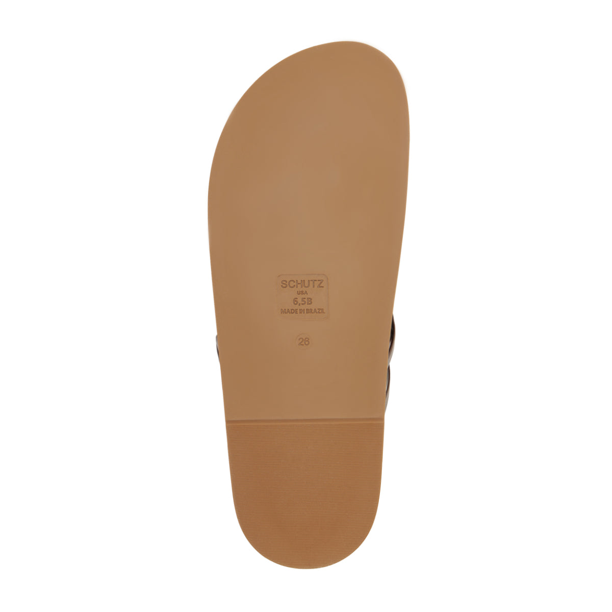 Tara Sporty Leather Sandal in Chestnut Brown