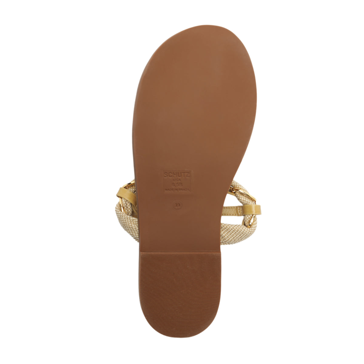 Camellia Sandal in Light Wood