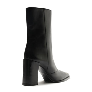 Raffaela Leather Bootie in Black