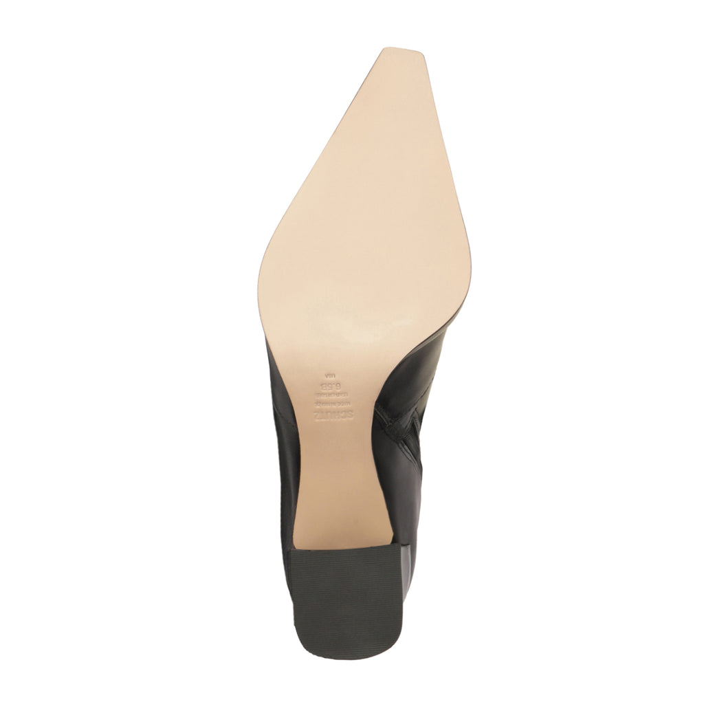 Raffaela Up Leather Boot in Black