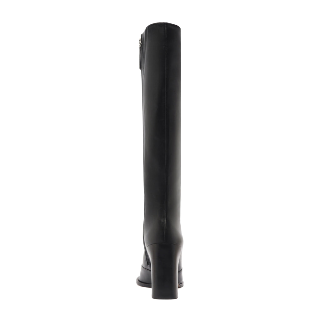 Raffaela Up Leather Boot in Black