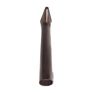 Raffaela Up Leather Boot in Dark Chocolate